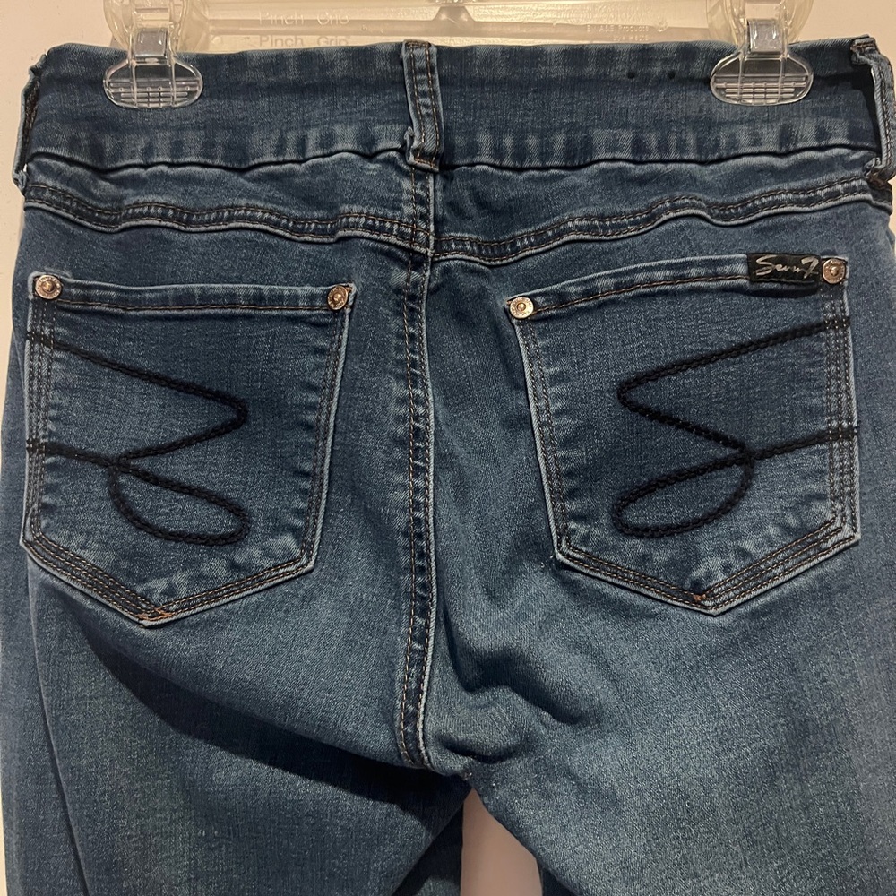 Seven7 jeans tummyless jeans - size 8 - Picture 3 of 7